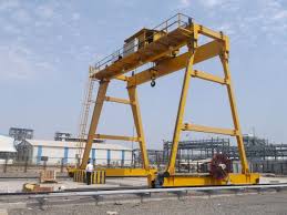Full gantry crane for industrial lifting
