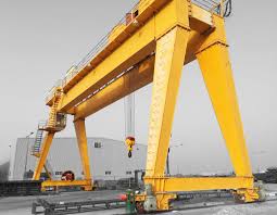Industrial gantry crane fabrication project