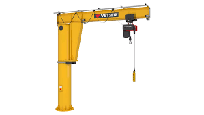 Industrial jib crane lifting system