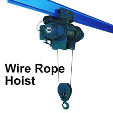 Wire rope electric hoist crane system